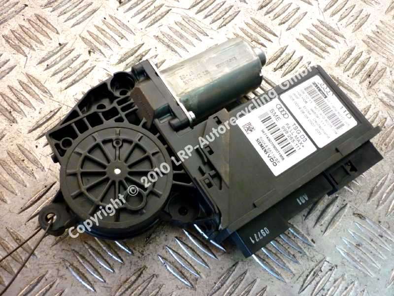 AUDI A8 4E (11/02-09)BJ2002 MOTOR FENSTERHEBER VORN LINKS 4E1959801D BROSE